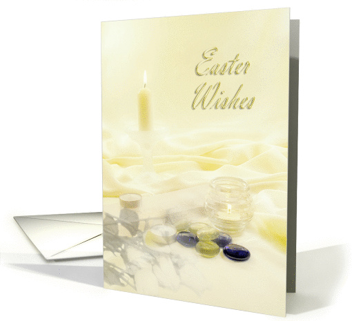 Easter Wishes - Candles card (371150)