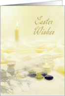 Easter Wishes - Candles card