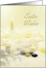 Easter Wishes - Candles card