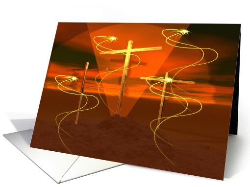 Easter - Calvary Croses card (371157)