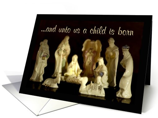 Nativity Christmas card (523279)