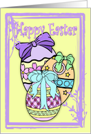 Happy Easter - Colorful Eggs card