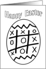 Happy Easter - Coloring Card for Kids card