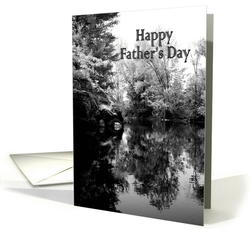 Still Waters - Happy Father's Day card (625726)