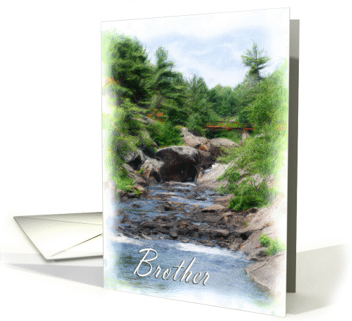 Brother on Father's Day card (625733)