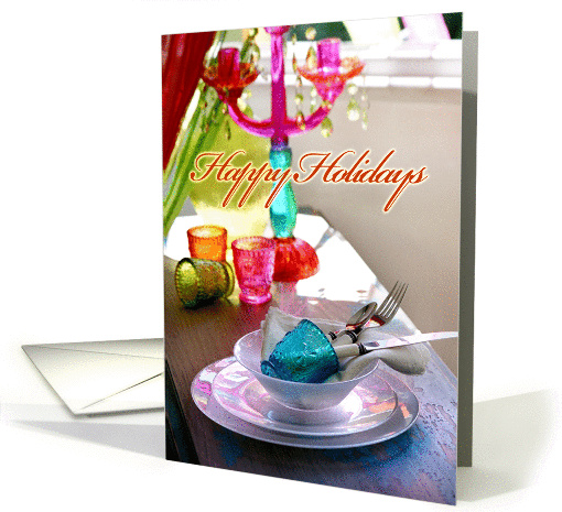 happy color holidays card (317474)