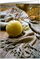 marry christmas gold card