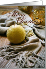 marry christmas gold card