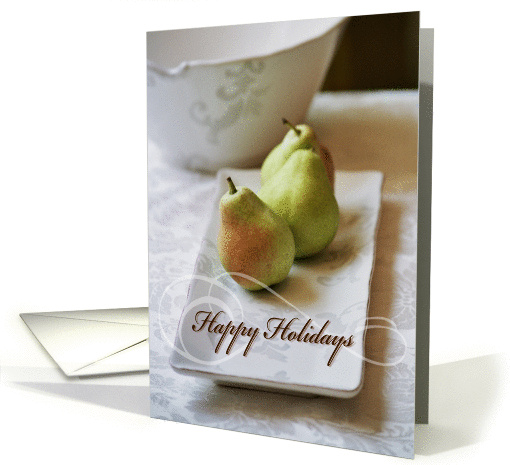 Beautiful Pears card (318496)