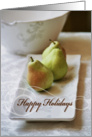Beautiful Pears card