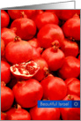 Beautiful Israel-Pomegranates card