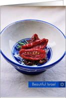 Beautiful Israel-Dried Tomatoes card