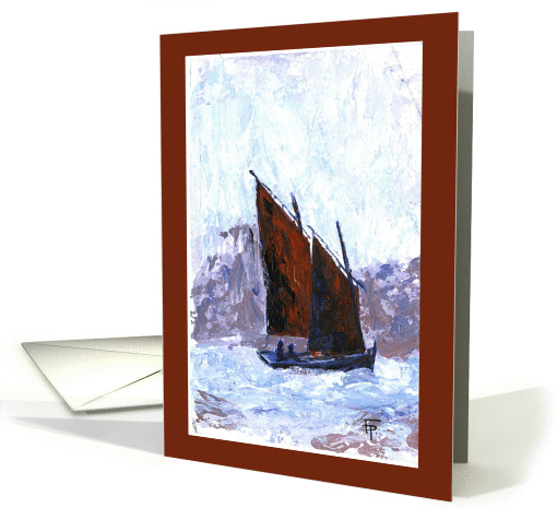 We must sail -Encouragement card (317760)