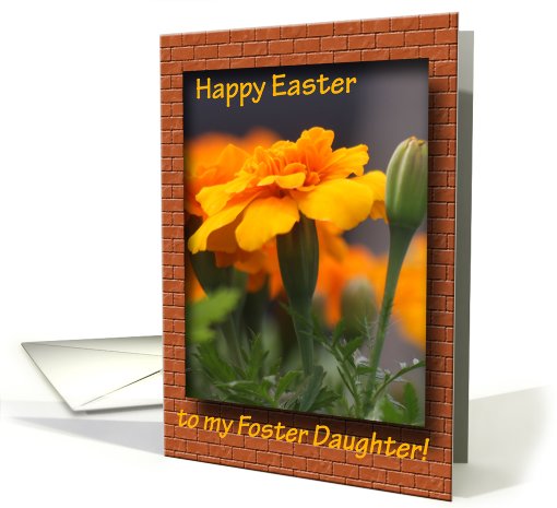 Happy Easter - foster daughter card (401132)