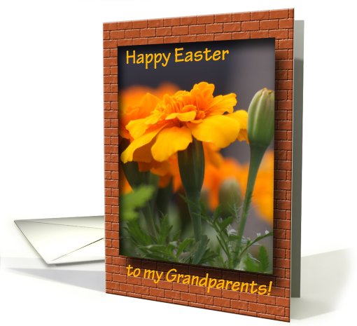 Happy Easter - grandparents card (401153)