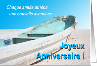 Happy Birthday - French card