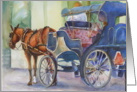 carriage horse card