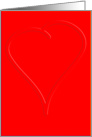 A Really Big Heart for Valentine’s Day card