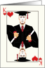 Sweetheart Graduate, King of Hearts card