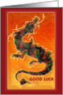 Good Luck Dragon card