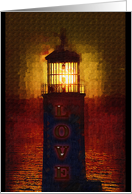 A Lighthouse of Love in the Dark card