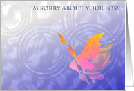 I’m Sorry about Your Loss card