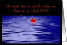 Lonely Heart Valentine card