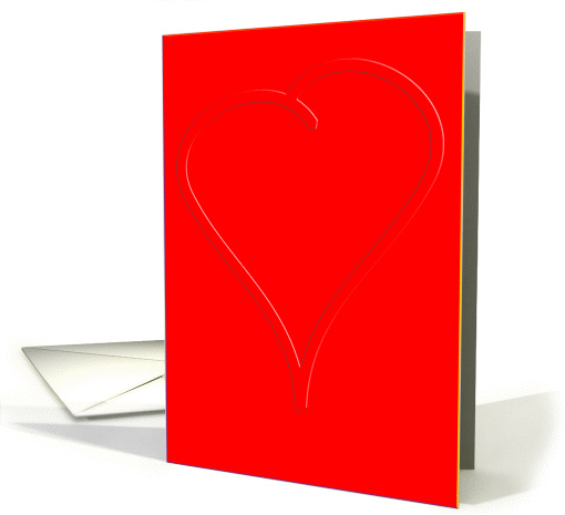 A Really Big Heart for Valentine's Day card (334356)
