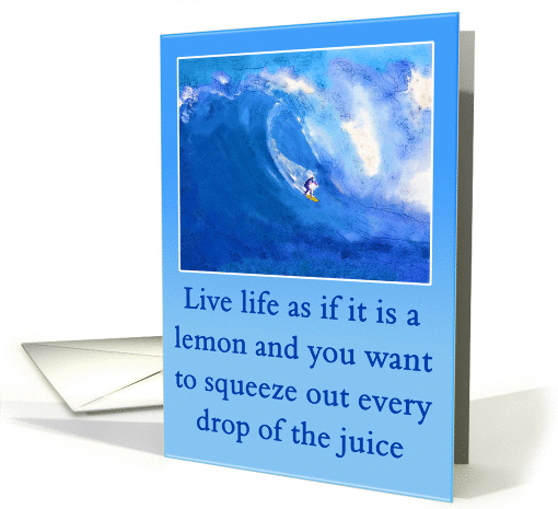 Life Inspiration from Surfing card (338074)