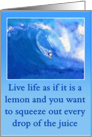 Life Inspiration from Surfing card