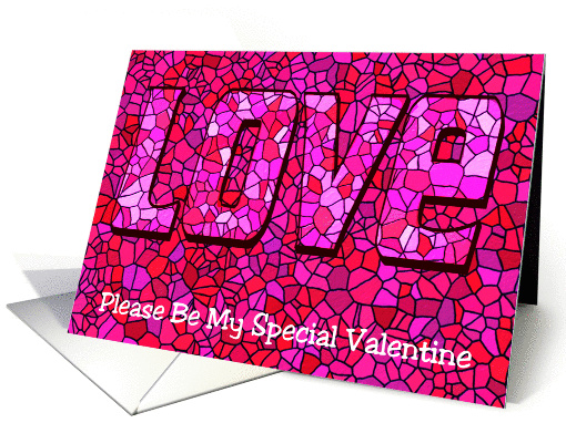 Let  your Love shine Valentine card (340998)