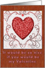 Old Fashioned Valentine card