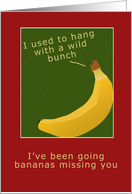Going Bananas...
