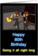 80th Birthday Monkey...