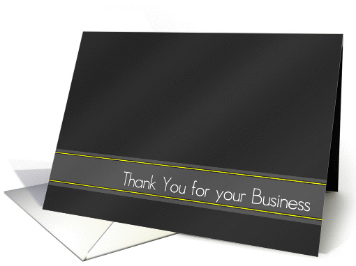 Image Makers, Thank you for your business  (see notes) card (365002)