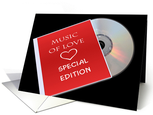 Valentine Music of Love, Special Edition card (369260)
