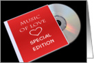 Valentine Music of Love, Special Edition card