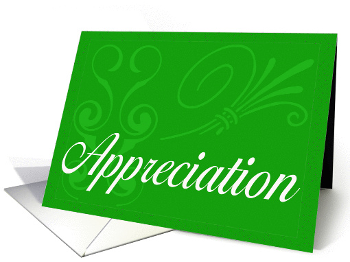 Appreciation BCG card (370170)