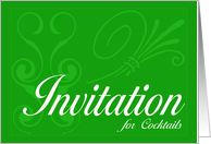 Business Invitation for mixer BCG card