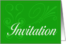 Business Invitation BCG card