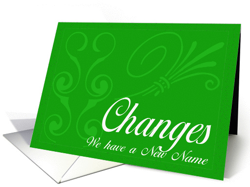 Business New Name BCG card (370211)