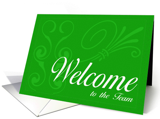 Business Welcome to the Team BCG card (370240)