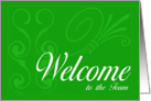 Business Welcome to the Team BCG card