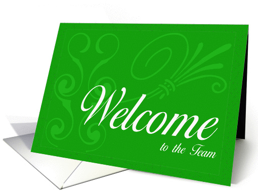 Business Welcome to the Team BCG card (370244)