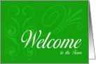 Business Welcome to the Team BCG card