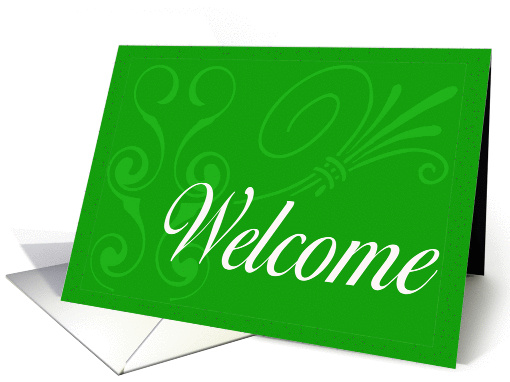 Business Welcome New Customer BCG card (370254)