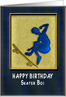 Happy Birthday Skater Boi card