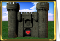 The Gate to my Heart is Open card