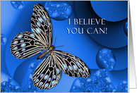 I Believe You Can card