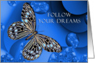 Follow Your Dreams (Blank) card